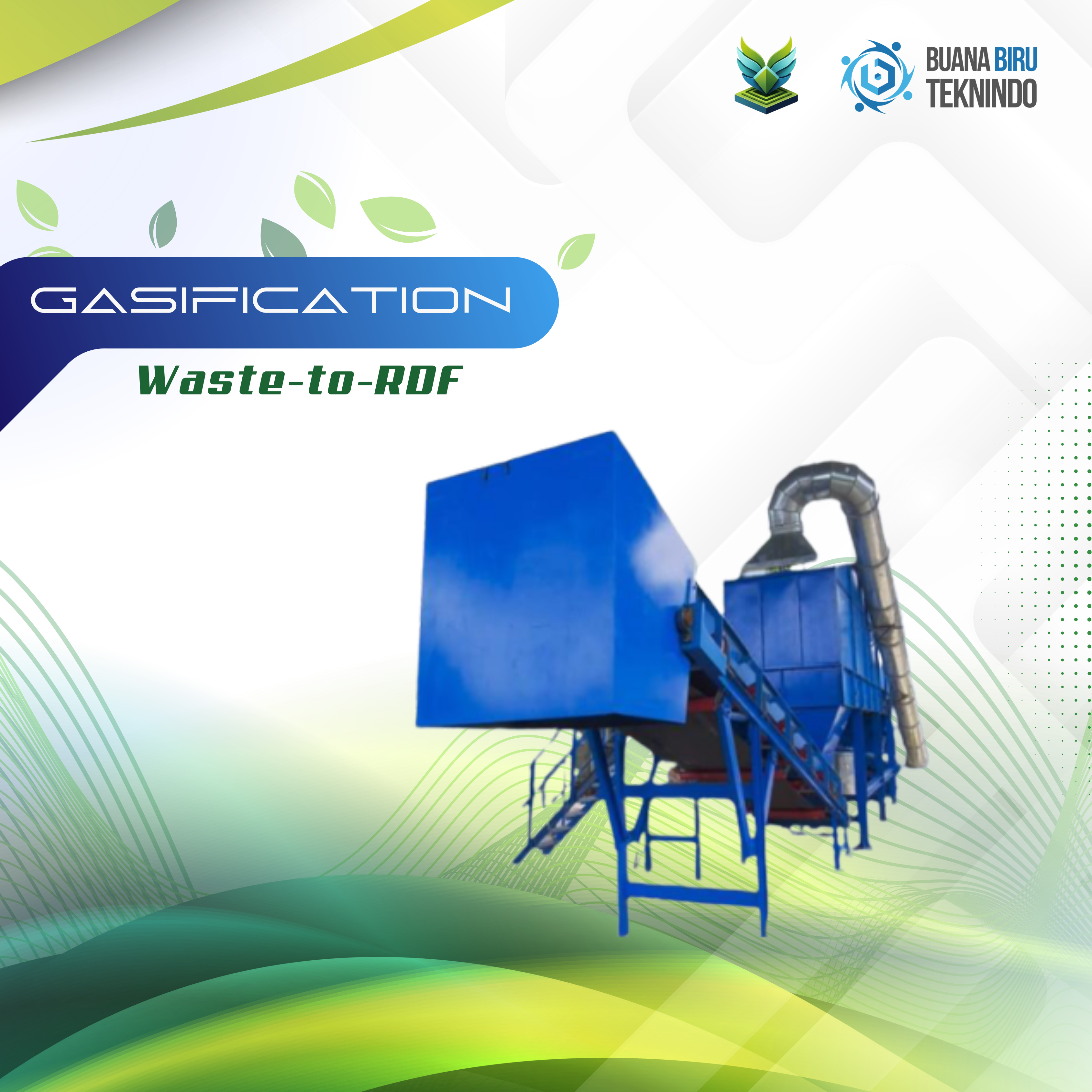 Mesin Pengolah Sampah jadi RDF