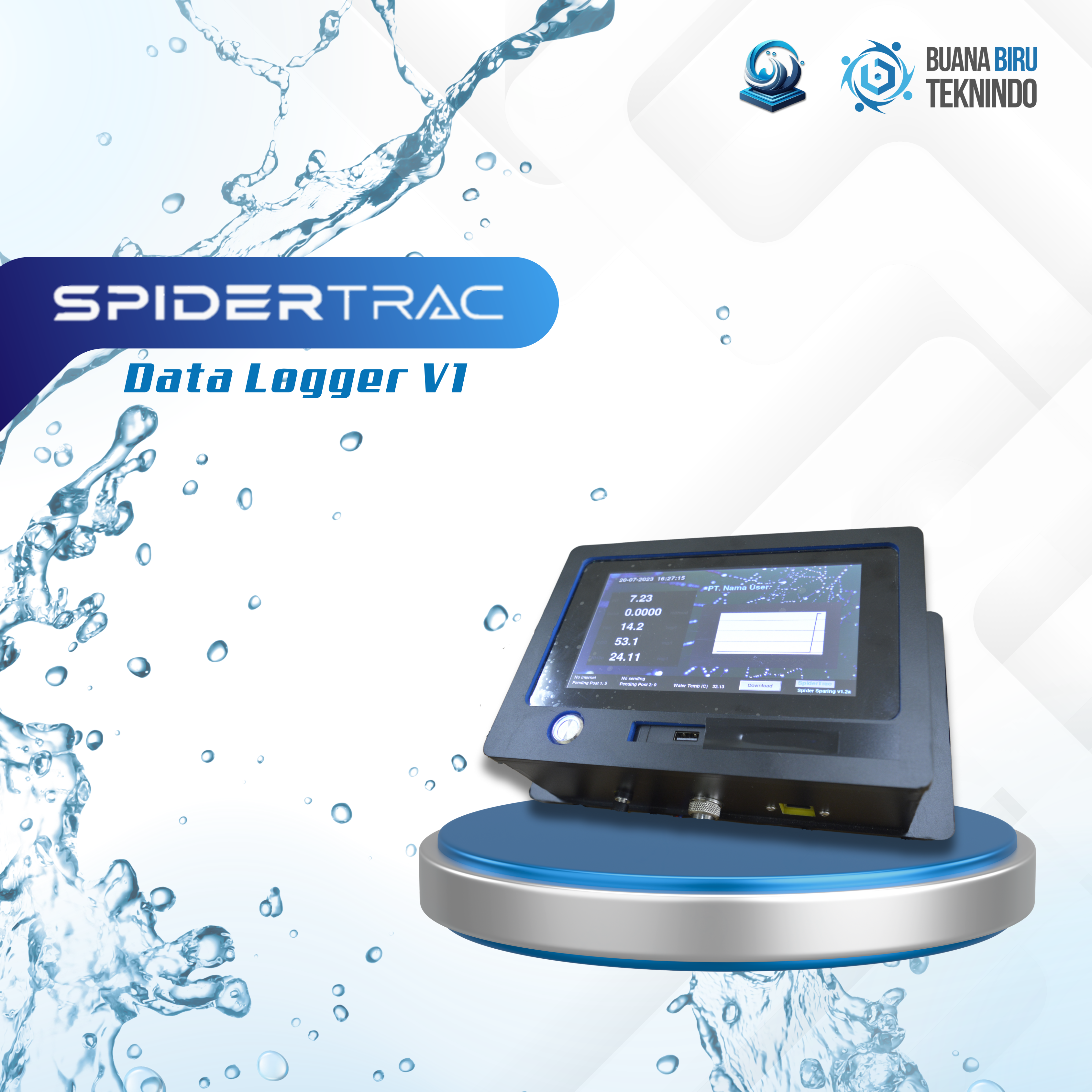 SpiderTrac Data Logger V1