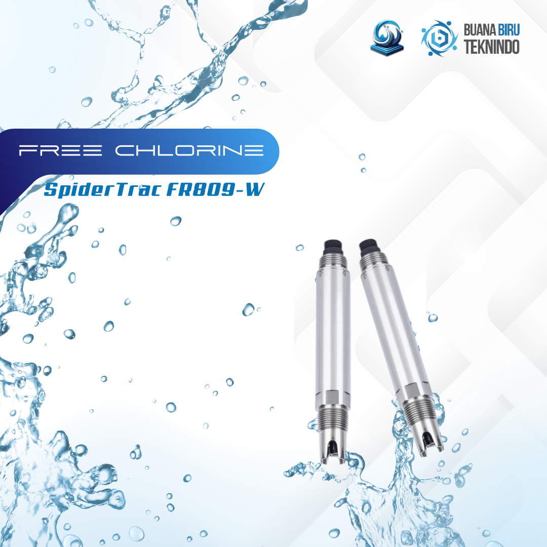 Free Chlorine Sensor: SpiderTrac FR809-W